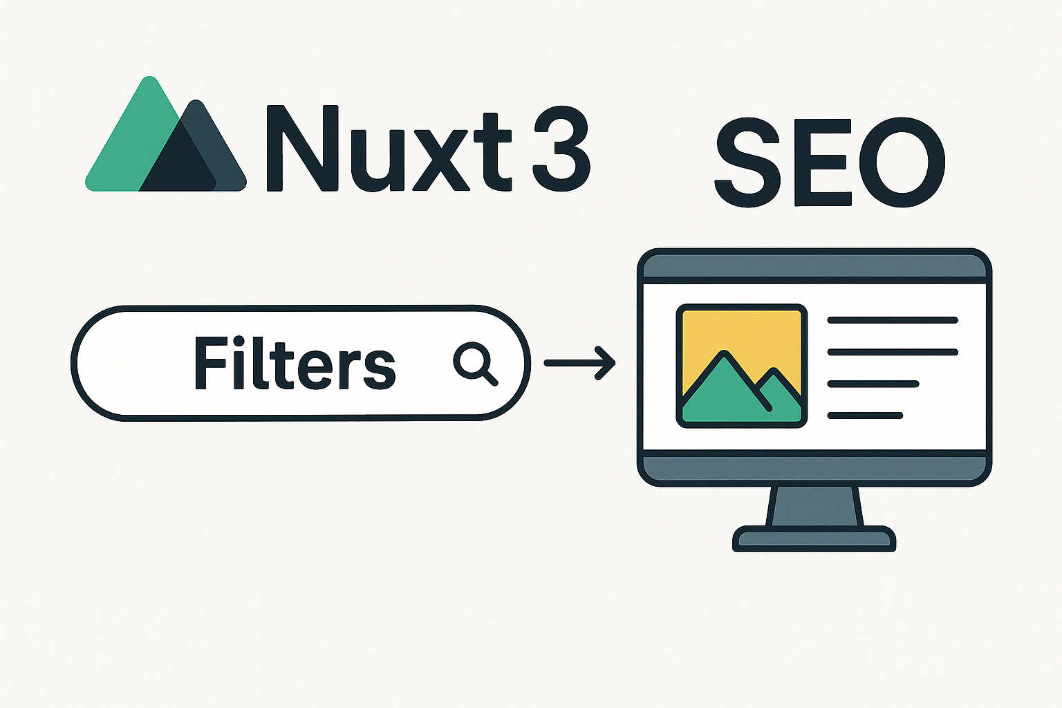Pagination and filter controls mapped to URL parameters in a Nuxt 3 app